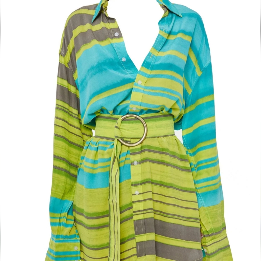 Bamba Reef 100% SILK Titan Shirt, Bella Bra Bikini & Vida Skirt Swim